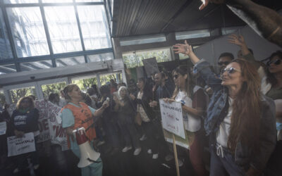 Protesta de Hospitalarios