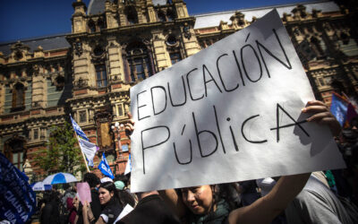 Marcha universitaria en el Congreso